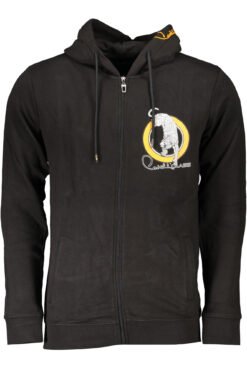 cavalli class felpa con zip uomo
