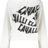 cavalli class felpa senza zip donna