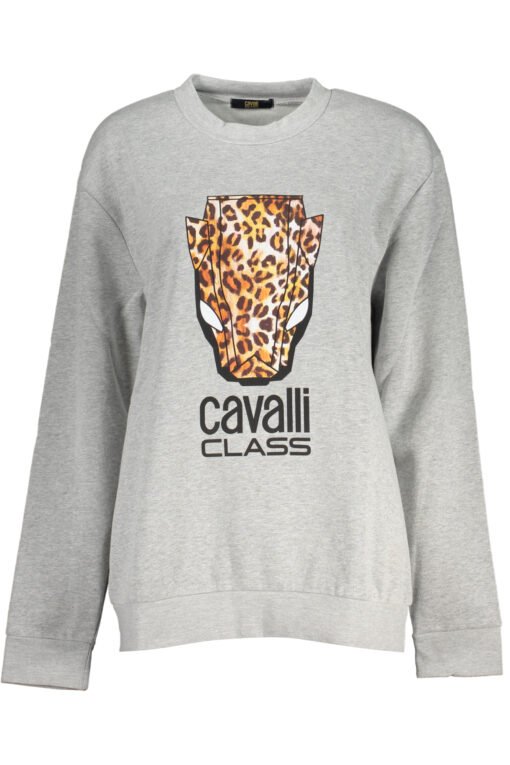 cavalli class felpa senza zip donna