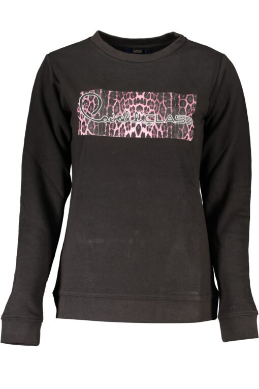 cavalli class felpa senza zip donna