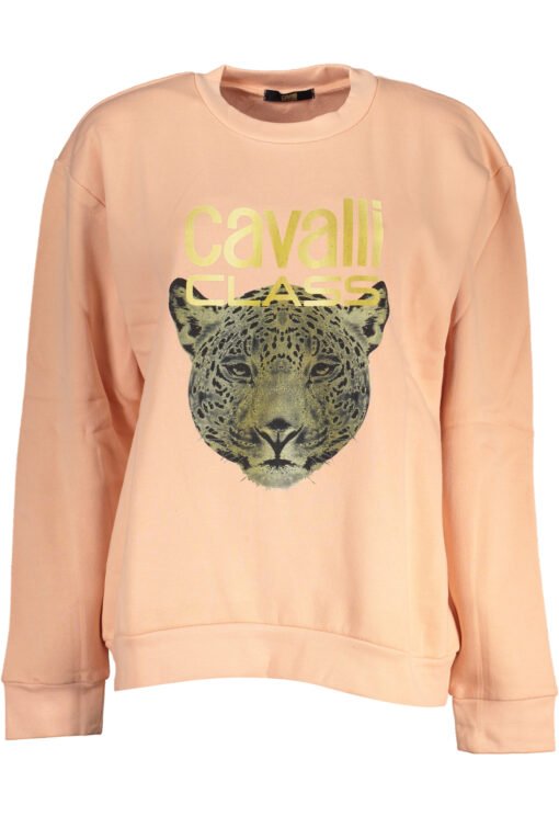 cavalli class felpa senza zip donna