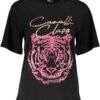 cavalli class t-shirt maniche corte donna