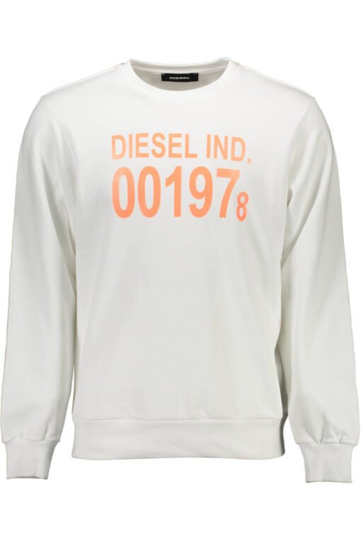 diesel felpa senza zip uomo
