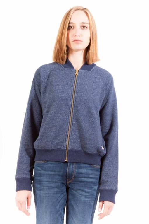 gant felpa con zip donna