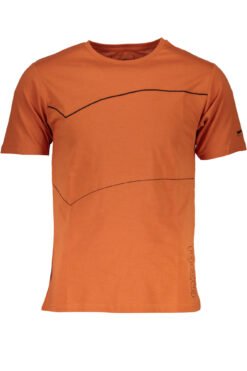gas t-shirt maniche corte uomo arancio