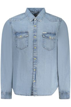 guess jeans camicia maniche lunghe uomo