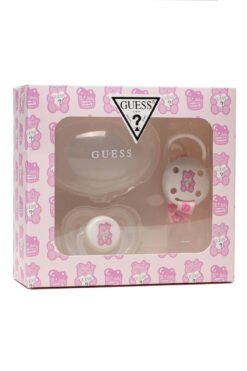 guess jeans ciuccio bambina trasparente
