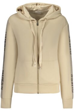 guess jeans felpa con zip donna