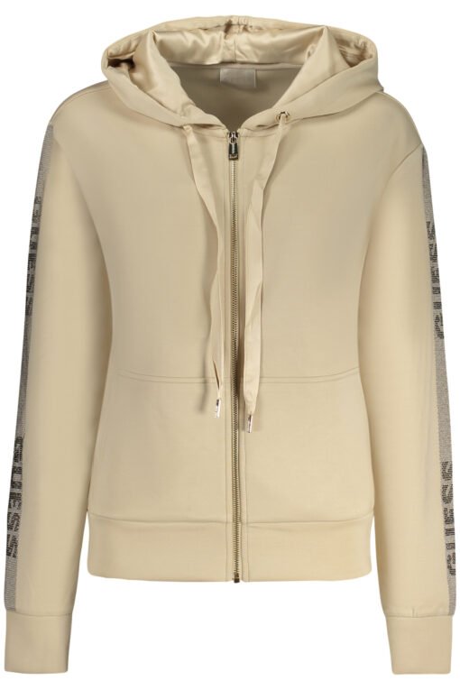 guess jeans felpa con zip donna