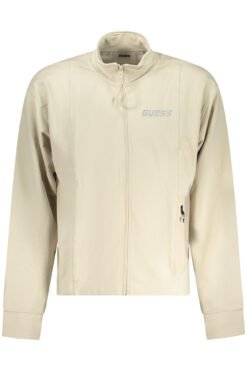 guess jeans felpa con zip uomo