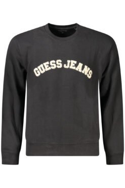 guess jeans felpa senza zip uomo