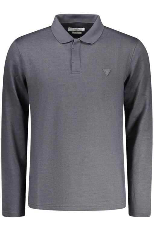 guess jeans polo maniche lunghe uomo
