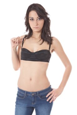 john galliano reggiseno a balconcino donna