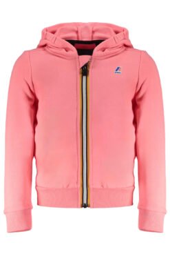k-way felpa con zip bambina