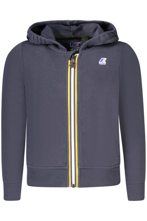 k-way felpa con zip bambino