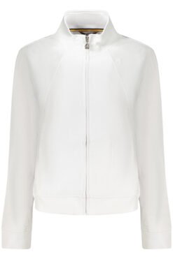 k-way felpa con zip donna