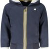 k-way felpa con zip uomo