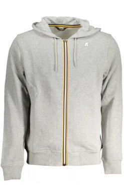 k-way felpa con zip uomo