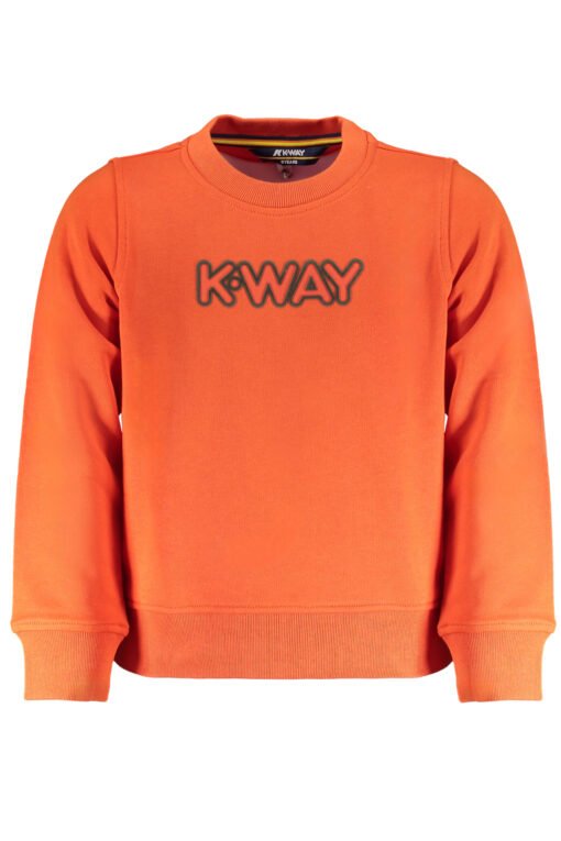 k-way felpa senza zip bambino arancio