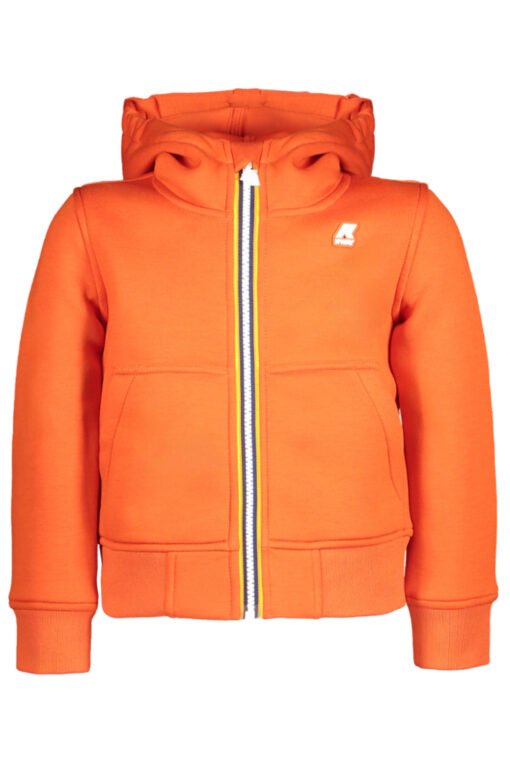 k-way giacca sportiva bambino arancio