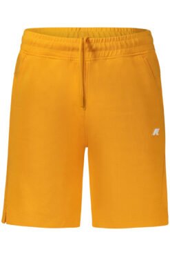 k-way pantalone short uomo arancio