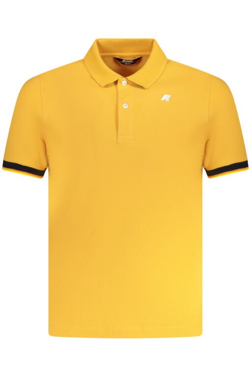 k-way polo maniche corte uomo arancio