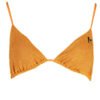 karl lagerfeld beachwear costume parte sopra donna arancio