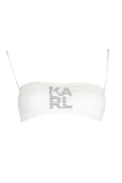 karl lagerfeld beachwear costume parte sopra donna