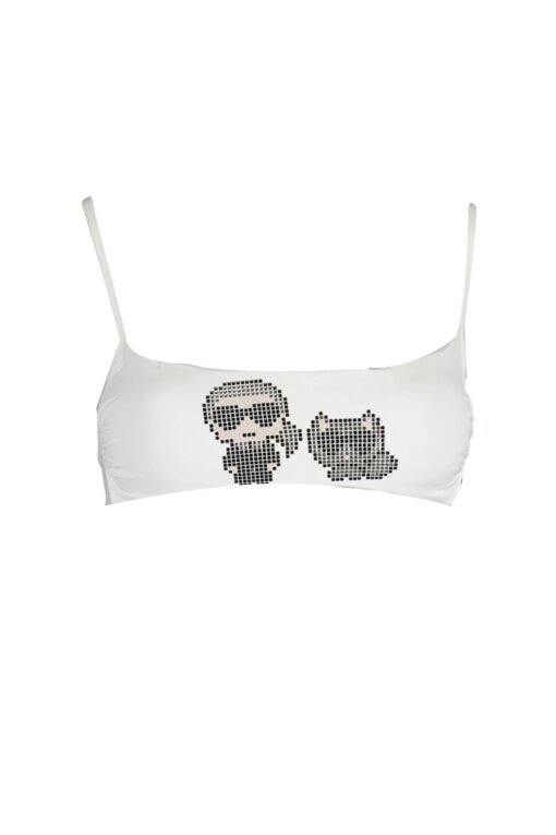 karl lagerfeld beachwear costume parte sopra donna
