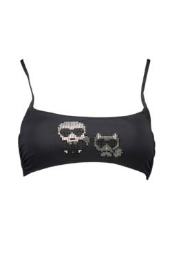 karl lagerfeld beachwear costume parte sopra donna