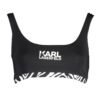karl lagerfeld beachwear costume parte sopra donna