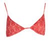 karl lagerfeld beachwear costume parte sopra donna