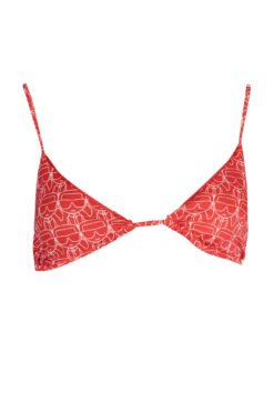 karl lagerfeld beachwear costume parte sopra donna
