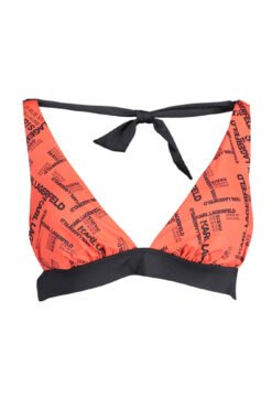 karl lagerfeld beachwear costume parte sopra donna