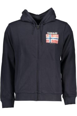 napapijri felpa con zip uomo
