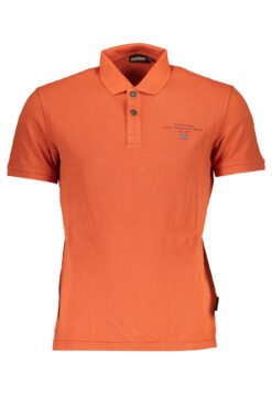 napapijri polo maniche corte uomo arancio
