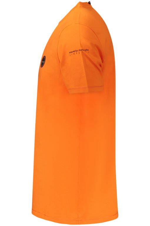 napapijri t-shirt maniche corte uomo arancio - immagine 3