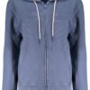 north sails felpa con zip donna