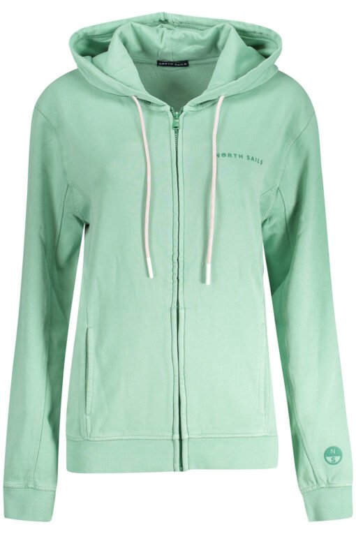 north sails felpa con zip donna