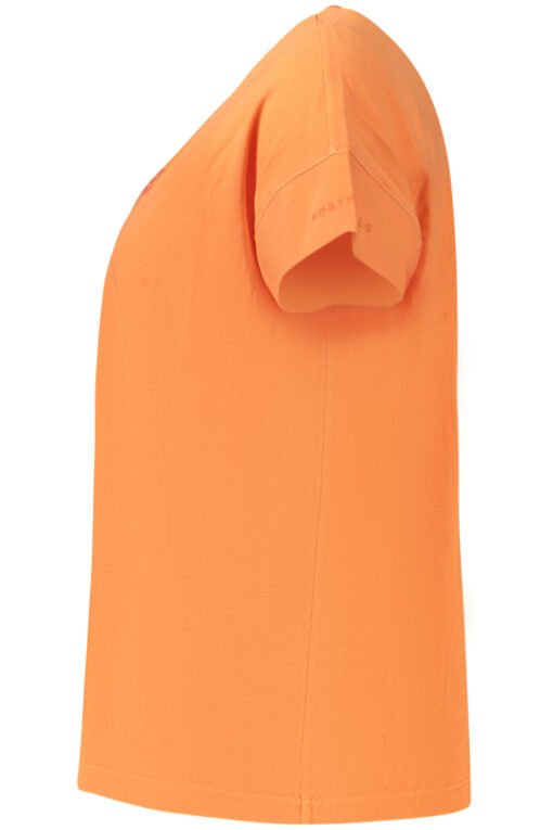north sails t-shirt maniche corte donna arancio - immagine 3