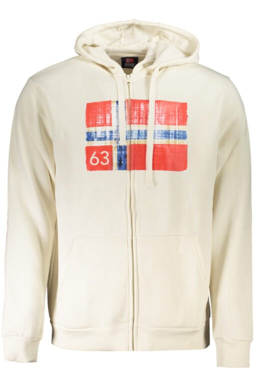 norway 1963 felpa con zip uomo