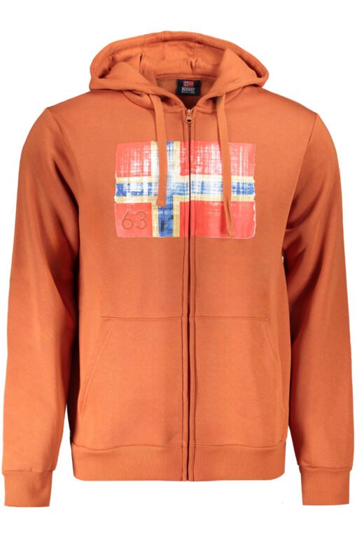 norway 1963 felpa con zip uomo