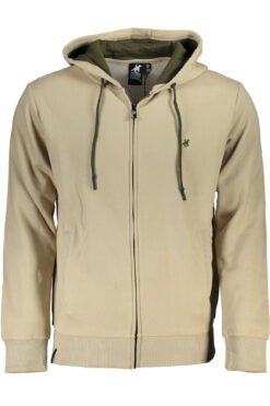 u.s. grand polo felpa con zip uomo