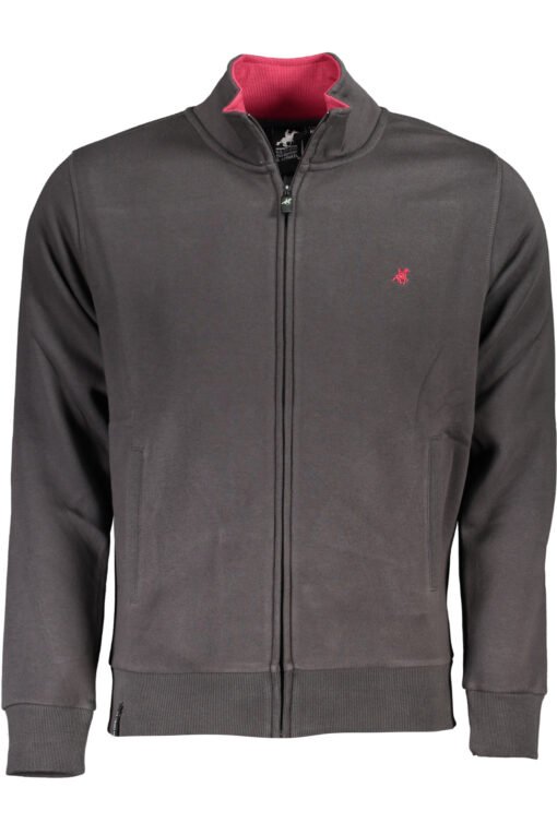 u.s. grand polo felpa con zip uomo - immagine 3