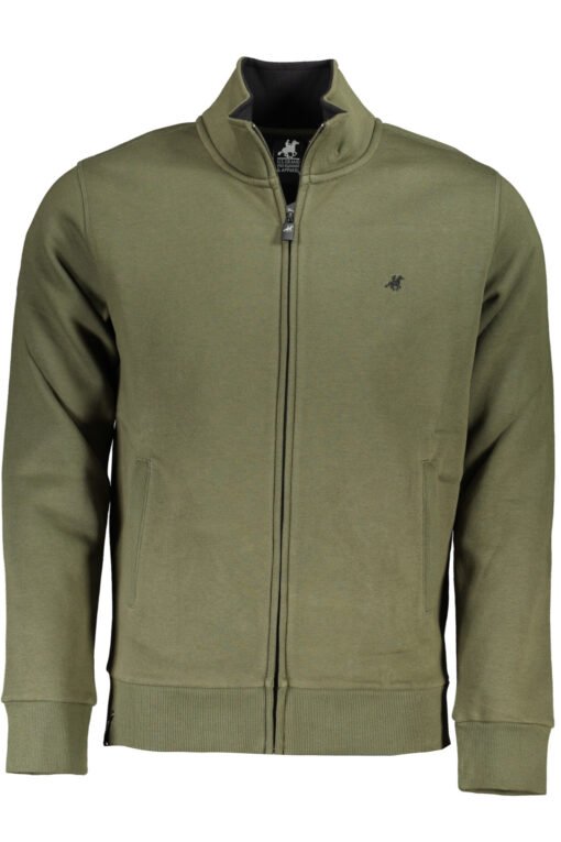 u.s. grand polo felpa con zip uomo