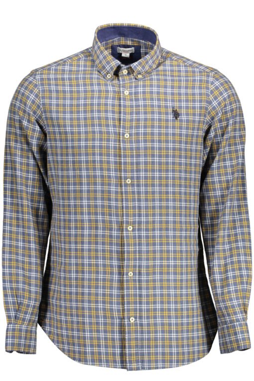 u.s. polo camicia maniche lunghe uomo