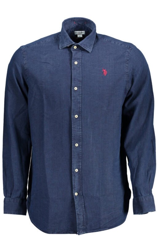 u.s. polo camicia maniche lunghe uomo