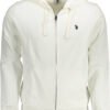 u.s. polo felpa con zip uomo