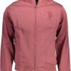 u.s. polo felpa con zip uomo