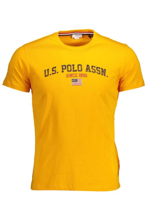 u.s. polo t-shirt maniche corte uomo arancio